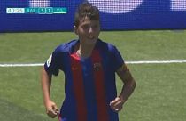 FC Barcelona: Traumtor eines U-12-Spielers