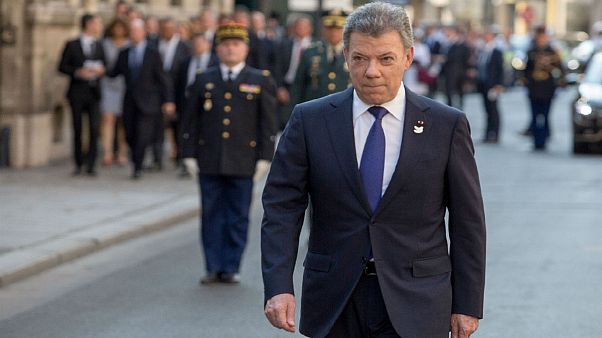 Χουάν Μανουέλ Σάντος:«Οι αντάρτες Farc παρέδωσαν τα όπλα τους» Χουάν Μανουέλ Σάντος:«Οι αντάρτες Farc παρέδωσαν τα όπλα τους»