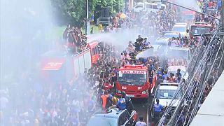 Festival de l'eau à Manille