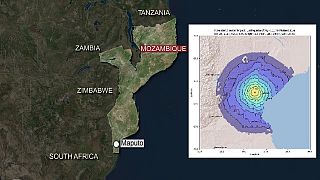 Mozambique hit by 5.8 magnitude earthquake