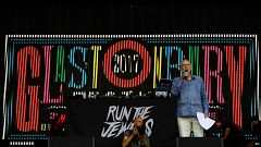 Radiohead und Corbyn beim Glastonbury Musikfestival