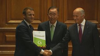 Macron quer pacto pelo direito universal ao ambiente