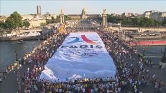 Paris em campanha para Jogos Olímpicos de 2024