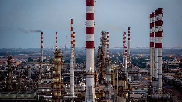 Image: The Persian Gulf Star Co. gas refinery in Bandar, Iran, on Jan. 9, 2 Image: The Persian Gulf Star Co. gas refinery in Bandar, Iran, on Jan. 9, 2