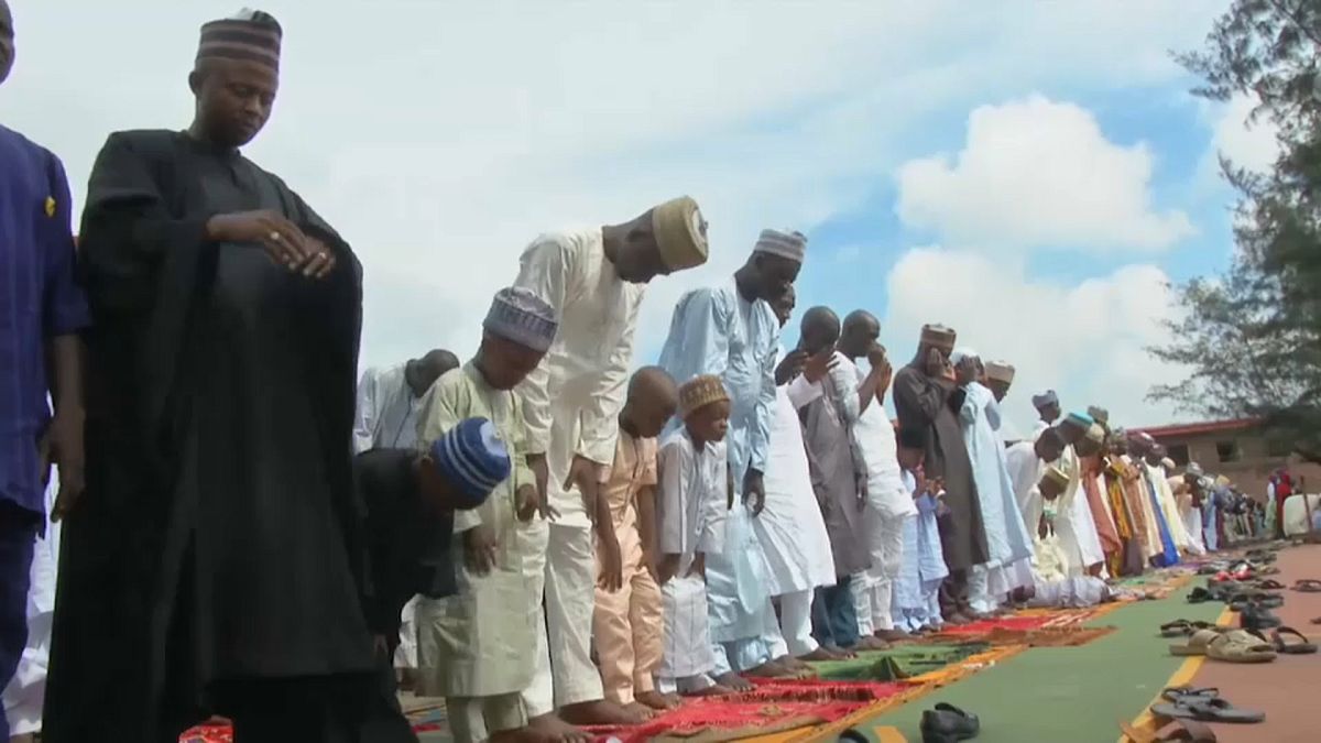 Nigeria Muslims pray for peace as Ramadan holy month ends