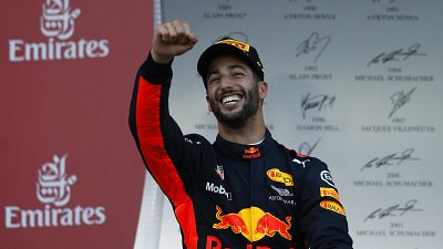 Daniel Ricciardo s'impose au milieu du chaos