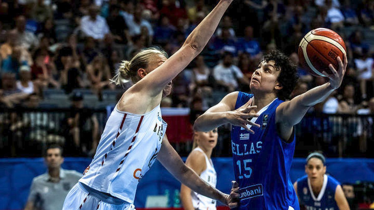 Την 4η θέση κατέκτησε η Εθνική Eλλάδας Γυναικών στο Eurobasket