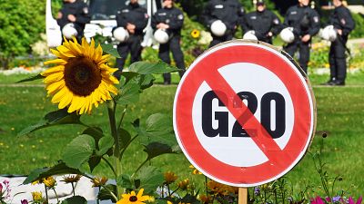 G20 ohne Prügel-Leibwächter