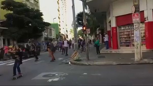Atropello múltiple en una concentración de skaters en Brasil Atropello múltiple en una concentración de skaters en Brasil