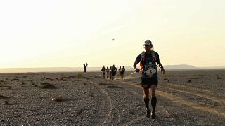 Uma corrida através do deserto de Gobi
