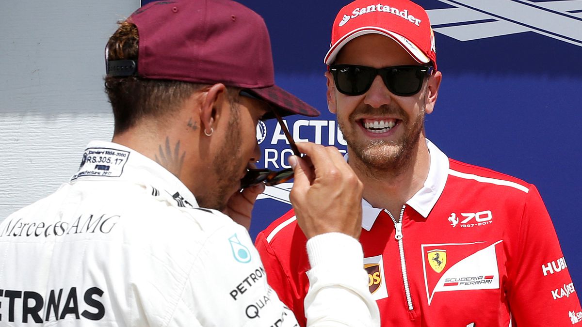 Scintille in pista (e fuori) tra Hamilton e Vettel, in una Formula 1 ''amarcord''