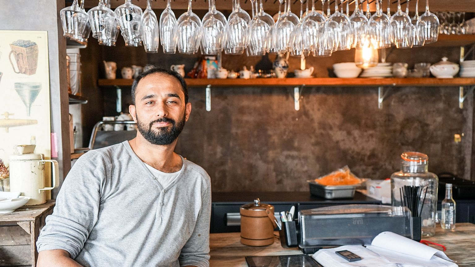 Refugee chefs get back in the kitchen