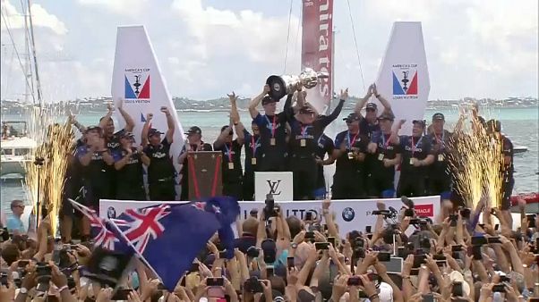 Emirates New Zeland vence Taça América Emirates New Zeland vence Taça América