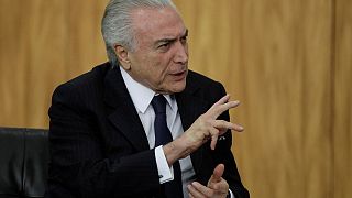 Brazil's president charged with bribery