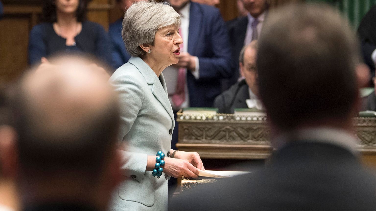 Image: Theresa May, BRITAIN-EU-POLITICS-BREXIT