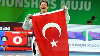 Nur Tatar tekvandoda Dünya Şampiyonu oldu