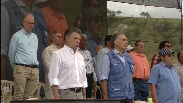 Las FARC inician la vía democrática tras entregar formalmente las armas Las FARC inician la vía democrática tras entregar formalmente las armas