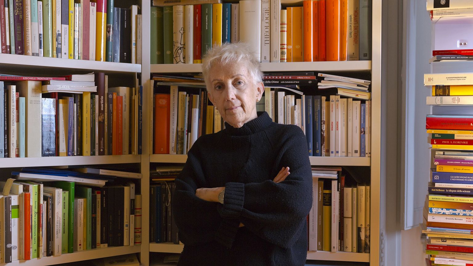 Image: Lucetta Scaraffia, editor in chief of "Women Church World" a monthly