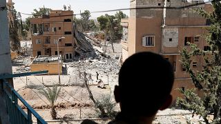 Bombardement d'une prison de DAECH en Syrie