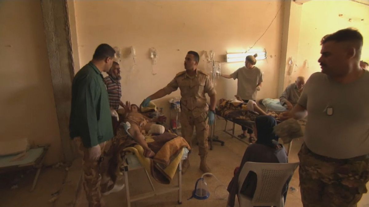 A Mossoul, le difficile accès aux blessés
