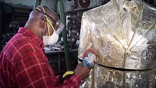 RD Congo : à la découverte de l'artiste plasticien Alfred Liyolo