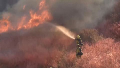 Florida wildfire cuts interstate highway