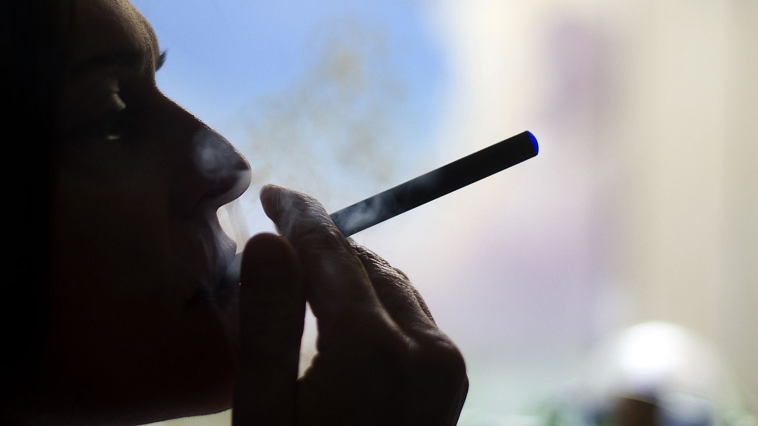 Image: Blue E-cigarette