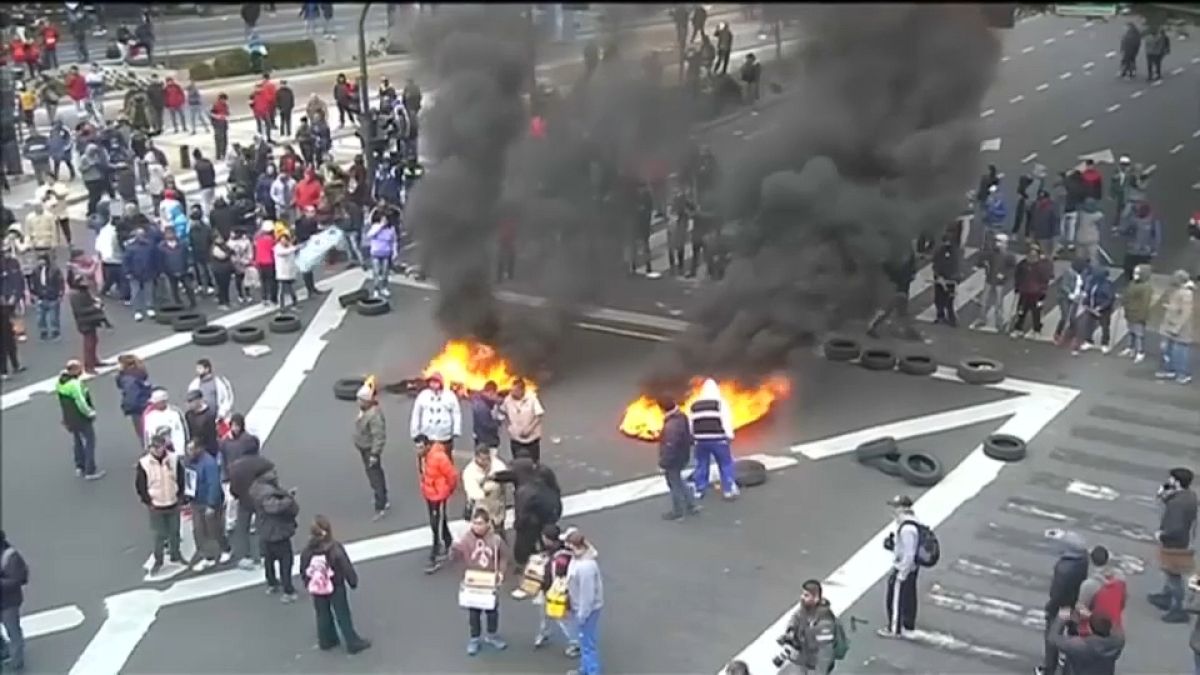 Αργεντινή: Bίαιες διαδηλώσεις στο Μπουένος Άιρες