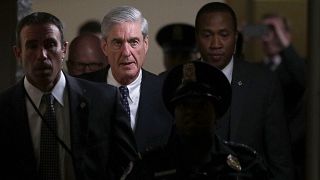 Image: Special counsel Robert Mueller leaves after a closed meeting with me