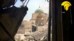 العراق يعلن انتهاء "دولة الخلافة" بعد السيطرة على مسجد النوري