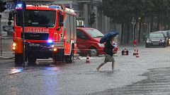 Sintflutartiger Regen in Berlin: 10 der besten Tweets