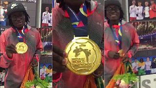 Ivorian Ruth Gbagbi bags gold at World Taekwondo championship