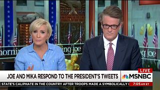 US TV hosts hit back at Trump