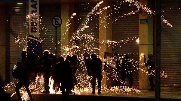 Proteste in Brasile contro le riforme del lavoro e pensioni Proteste in Brasile contro le riforme del lavoro e pensioni