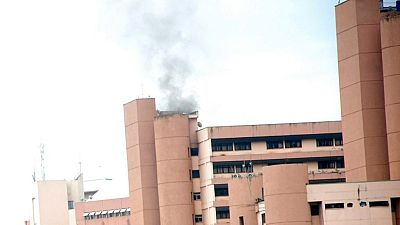 Nigeria: Abuja Federal Secretariat on Fire