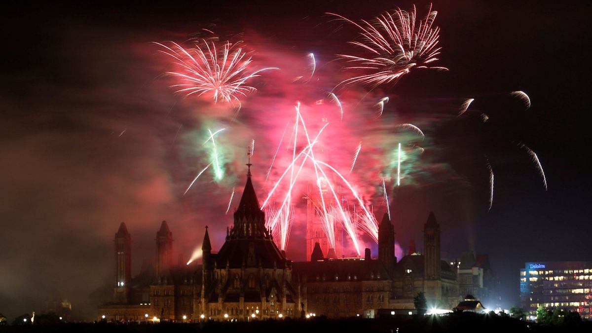 Kanada kuruluşunun 150. yılını kutluyor