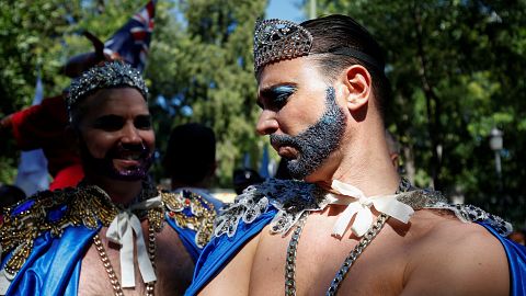 Madrid hosts thousands in global rally for LGBT rights