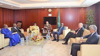 Former presidents in Ethiopia ahead of AU Heads of State Summit