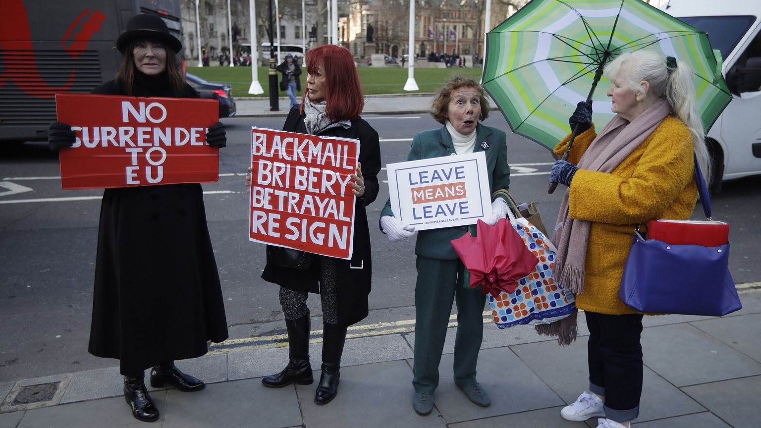 Image: Pro-Brexit supporters