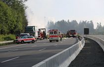 Súlyos buszbaleset történt Bajorországban