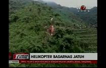 Mentőhelikopter zuhant le Indonéziában