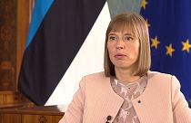رئيسة إستونيا كيرستي كاليولايد: هناك دولة مجاورة لا تحترم حاليا، تواقيعها...