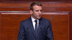 Macron fixe le cap devant le Congrès