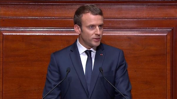 Macron fixe le cap devant le Congrès Macron fixe le cap devant le Congrès