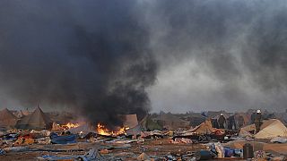Un incendie ravage la ceinture verte de Tanger au Maroc