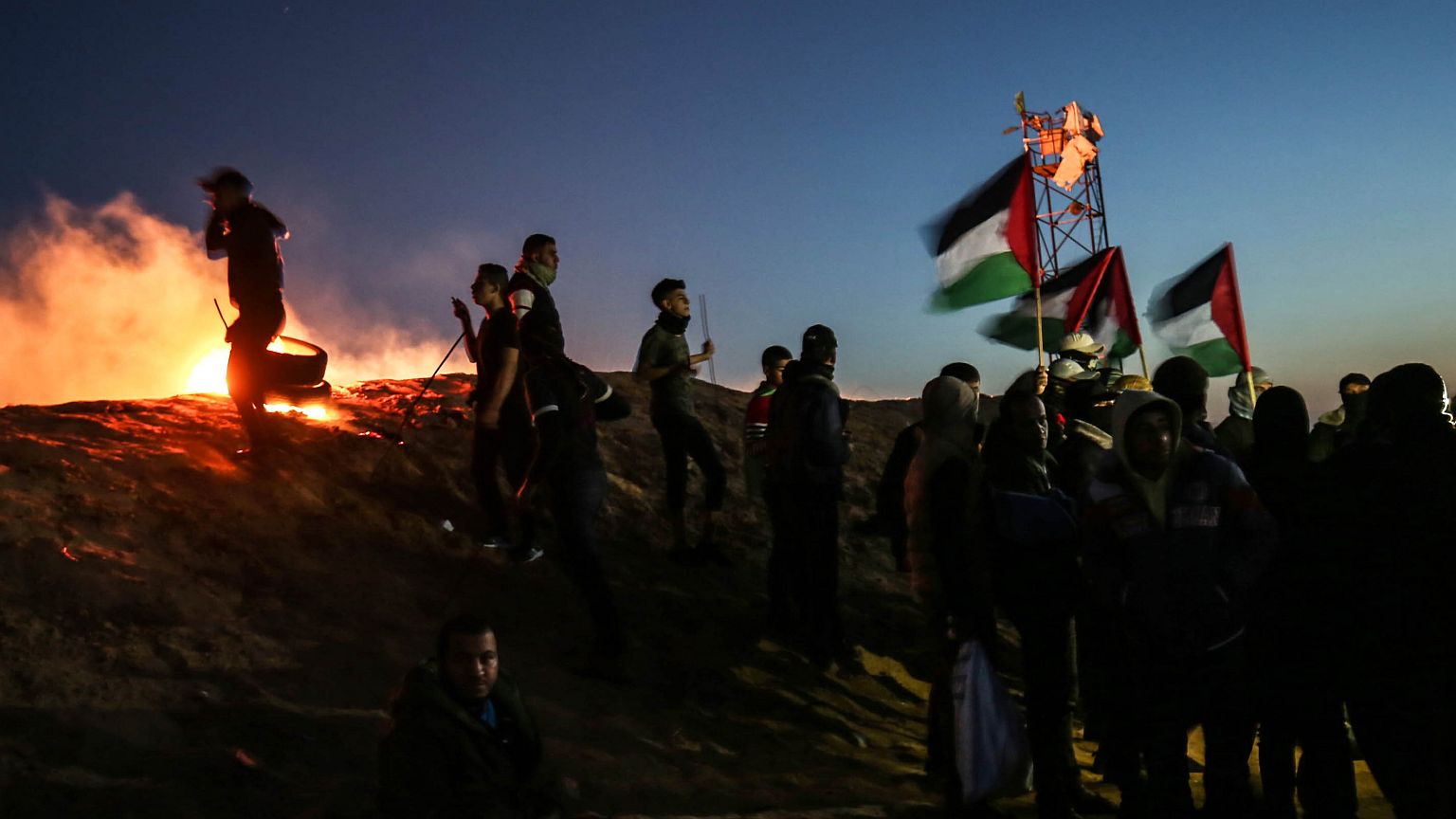 Image: TOPSHOT-PALESTINIAN-ISRAEL-GAZA-CONFLICT