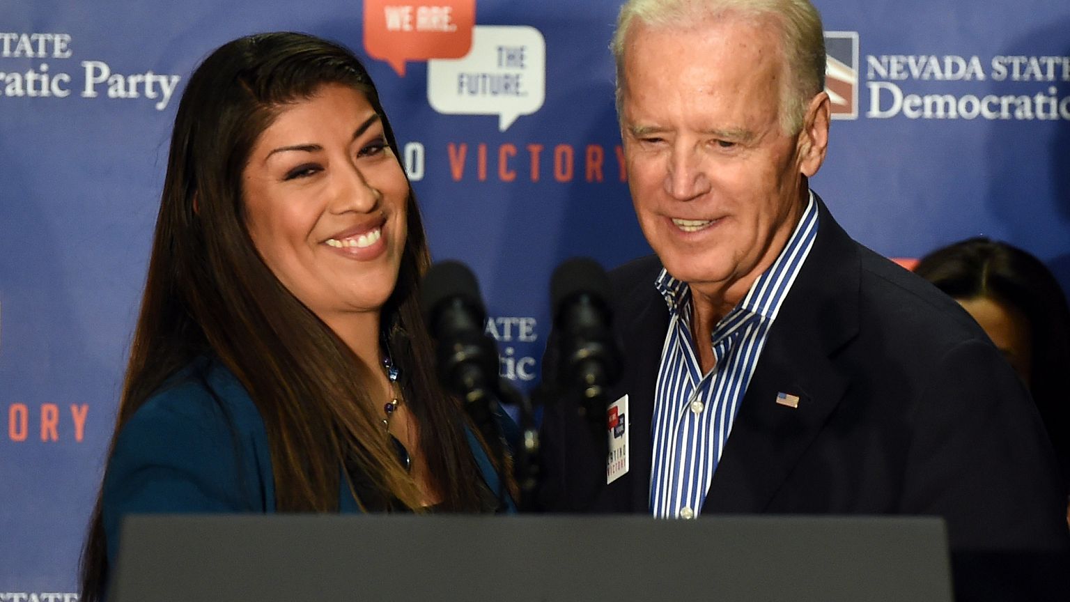 Image: Joe Biden Campaigns For Nevada Democrats