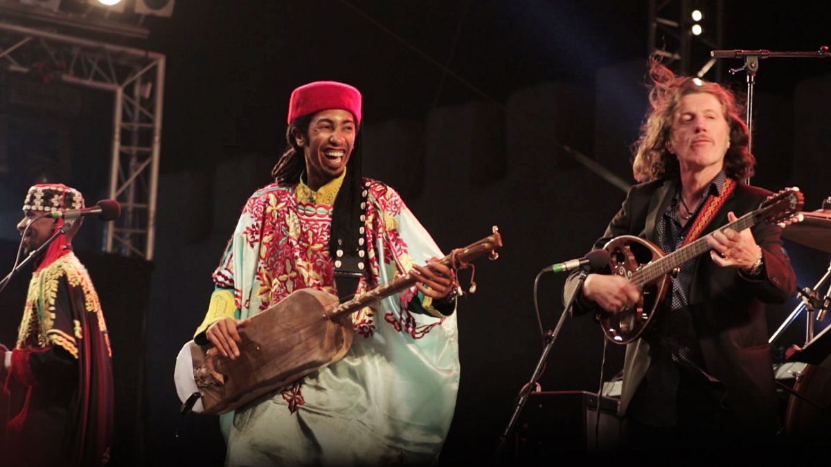 Gnaoua zenei fesztivál Marokkóban