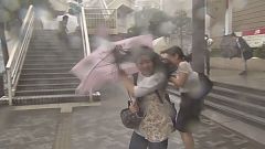 Taifun in Japan