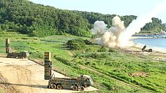 Säbelrasseln in Korea